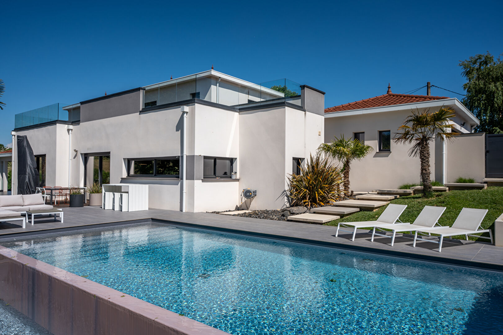 Villa contemporaine avec rooftop et vue Vercors exceptionnelle