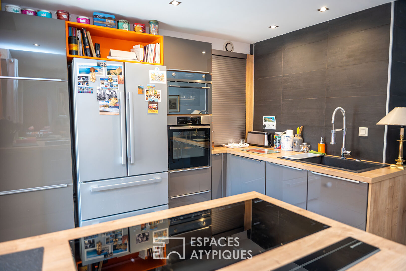 Duplex lumineux avec jardin et terrasses en coeur de Valence