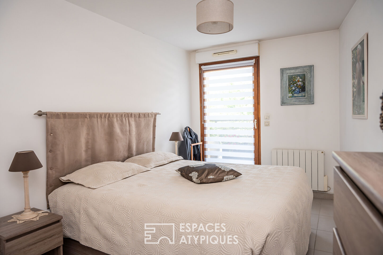 Duplex lumineux avec jardin et terrasses en coeur de Valence
