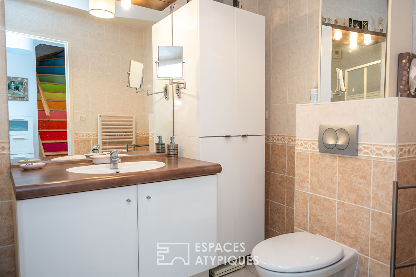 Duplex lumineux avec jardin et terrasses en coeur de Valence