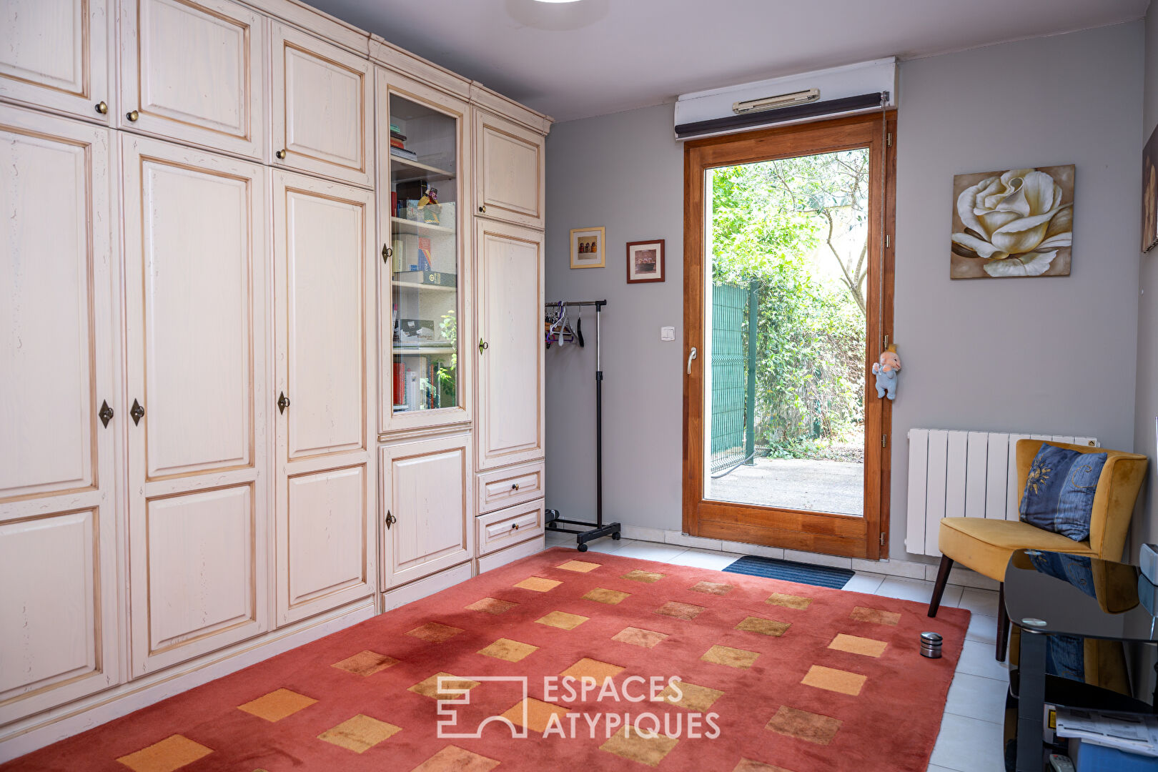 Duplex lumineux avec jardin et terrasses en coeur de Valence
