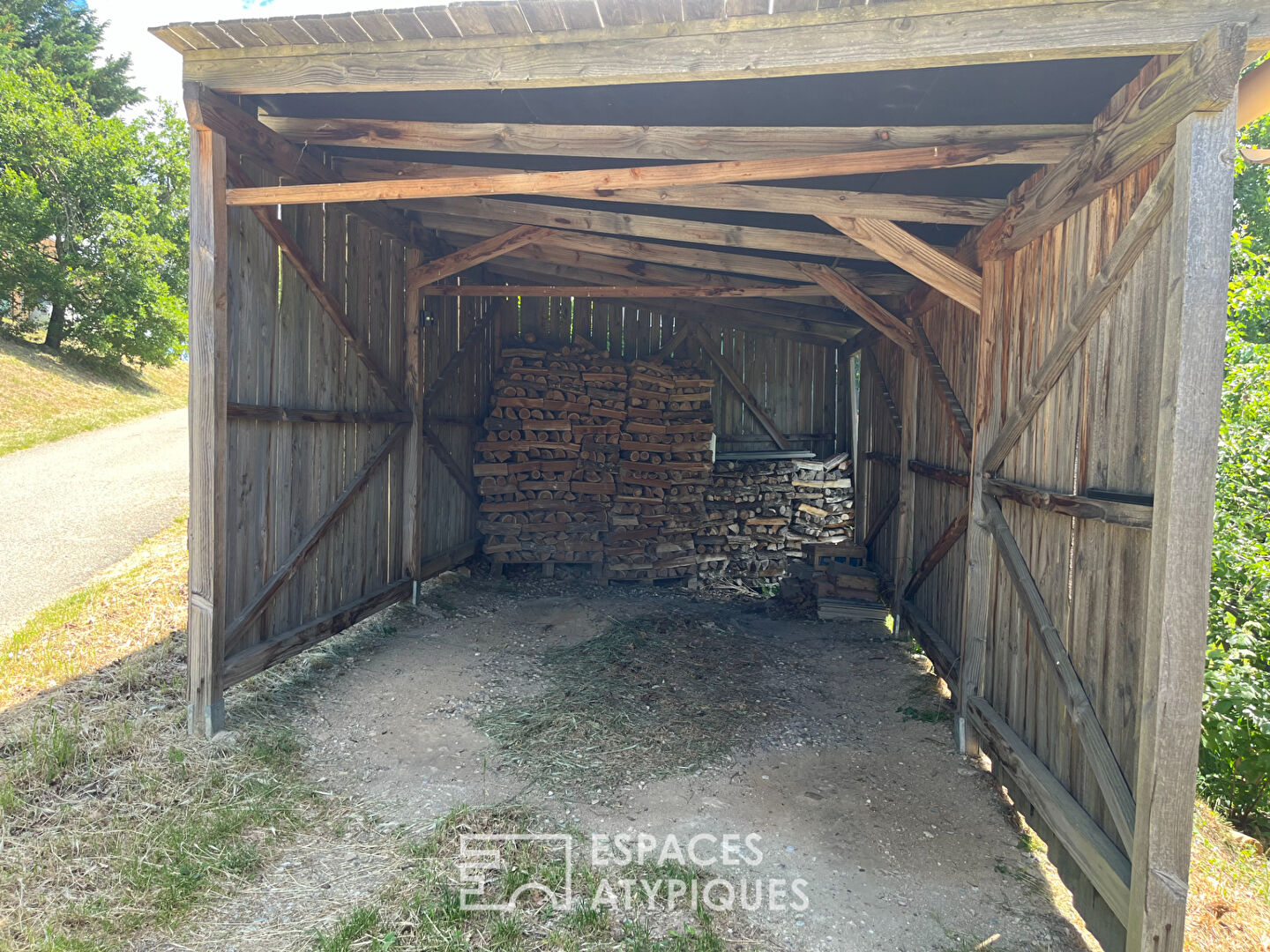 Maison bio-climatique en ossature bois en Ardèche