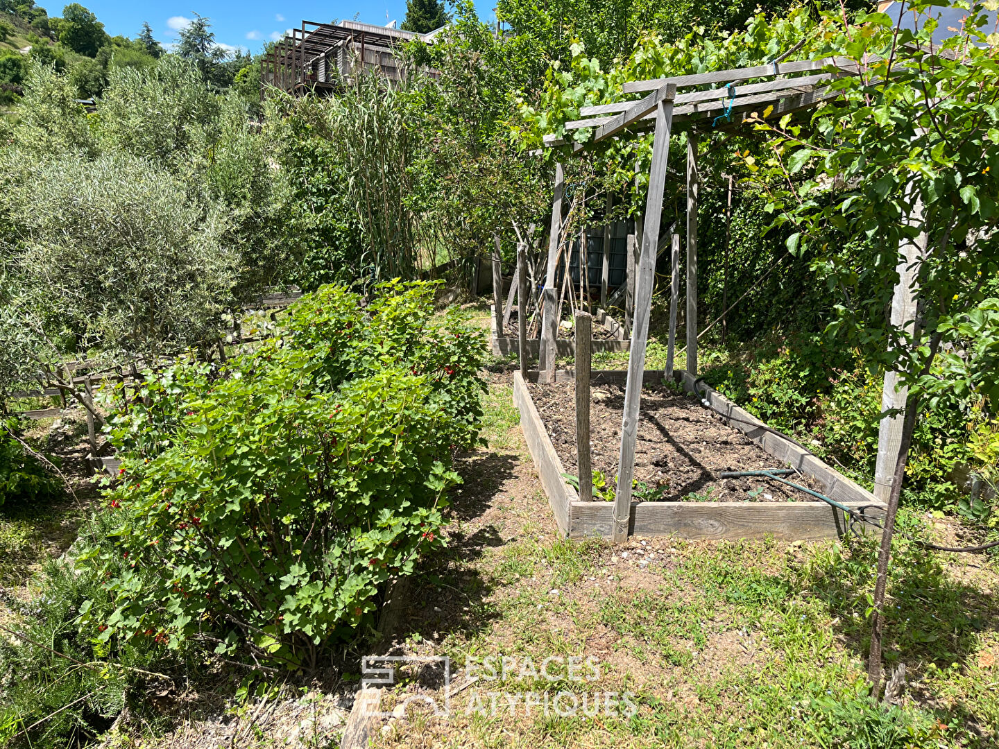 Maison bio-climatique en ossature bois en Ardèche