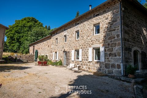 Former rural estate in Haute Ardèche.