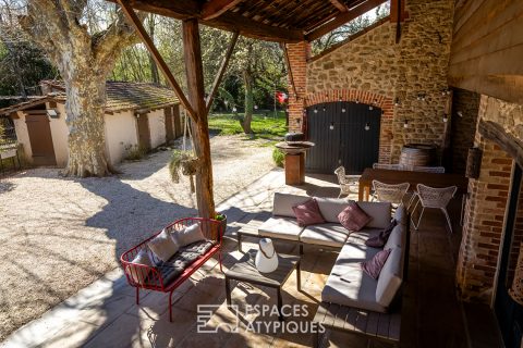 Authentique Maison en Pierre avec Piscine