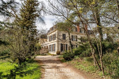 Maison issue d’un château de l’Ardèche.