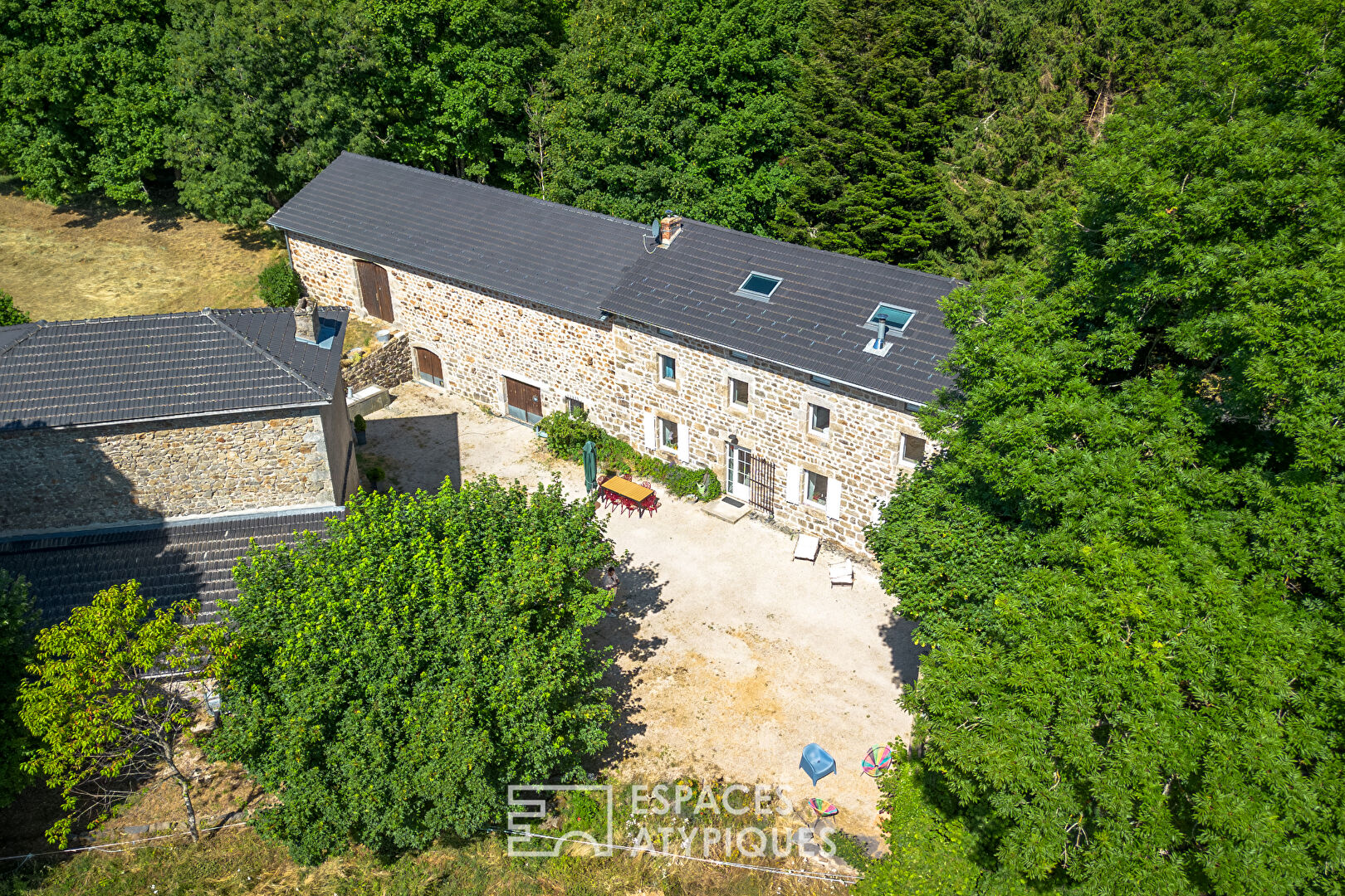 Ancien domaine rural, en Haute Ardèche.