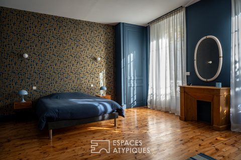 En Ardèche, une étonnante maison de ville indépendante.