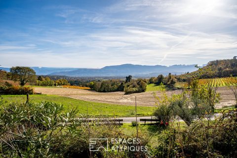 Maison en coteaux, potentiel et vue imprenable sur le Vercors