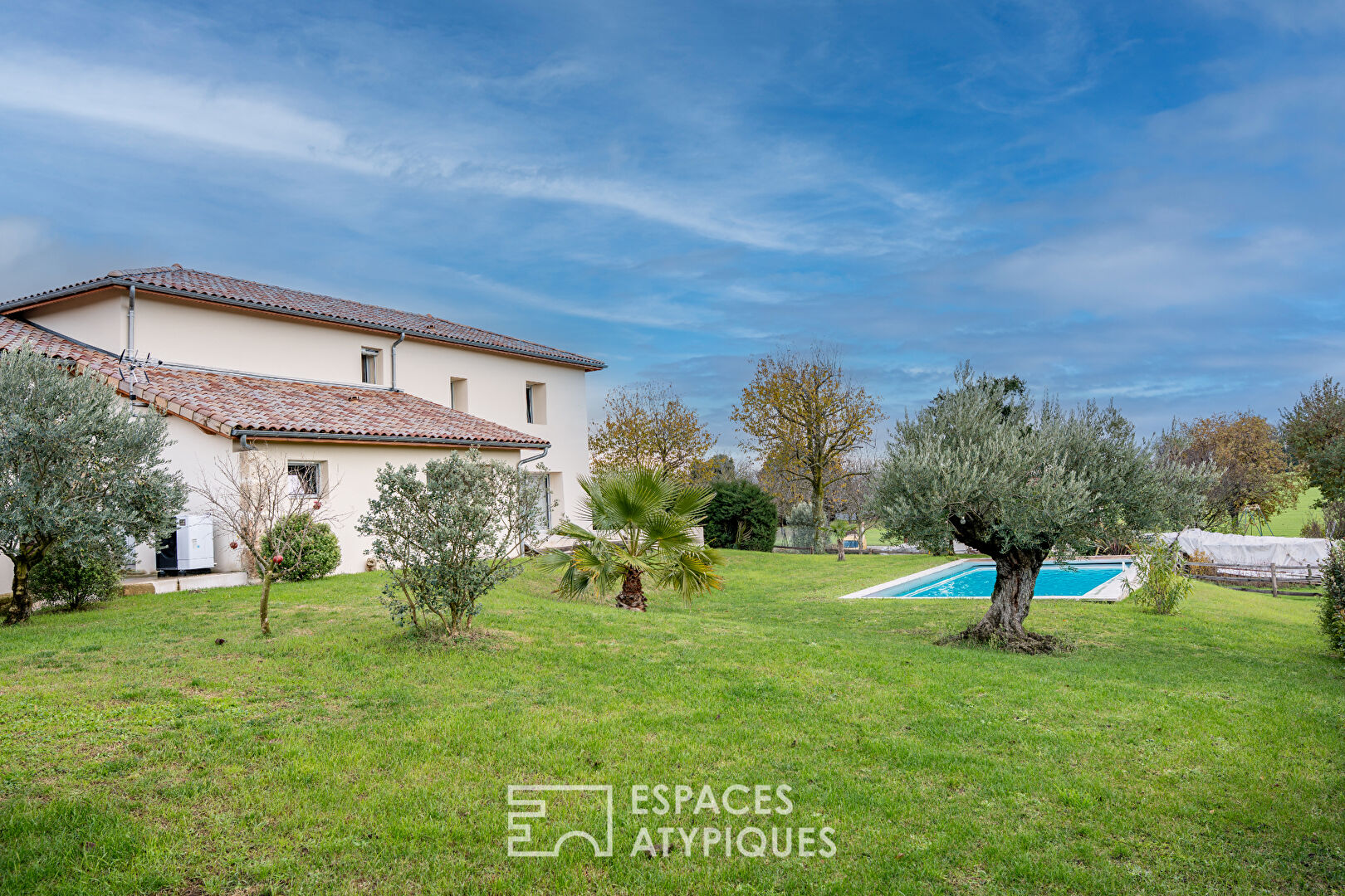 Ferme rénovée avec vue dégagée sur l&rsquo;Ardèche