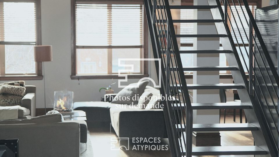 Appartement atypique lumineux de 112 m² avec terrasse
