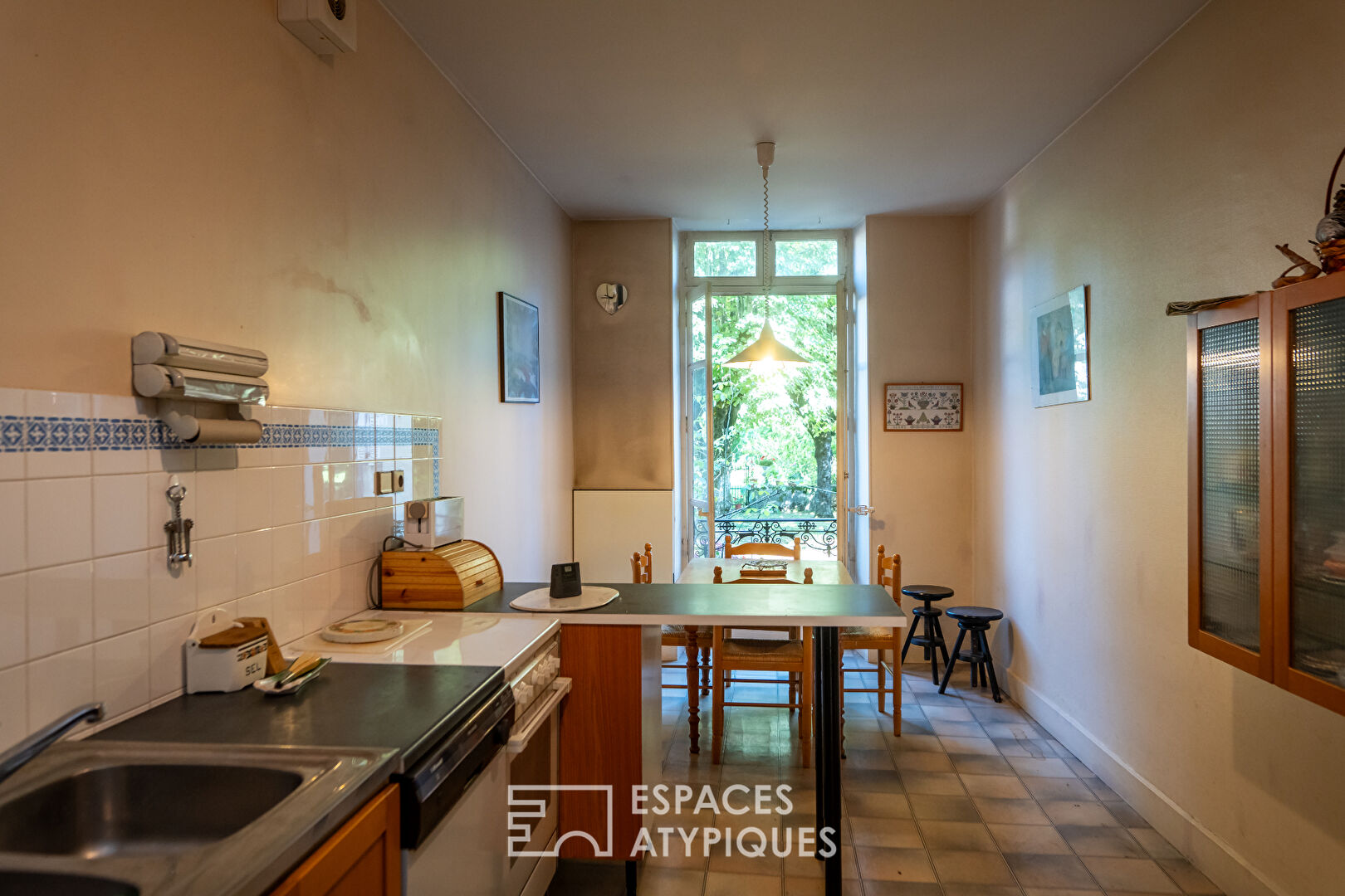 Maison bourgeoise à rénover avec jardin au pied du Vercors