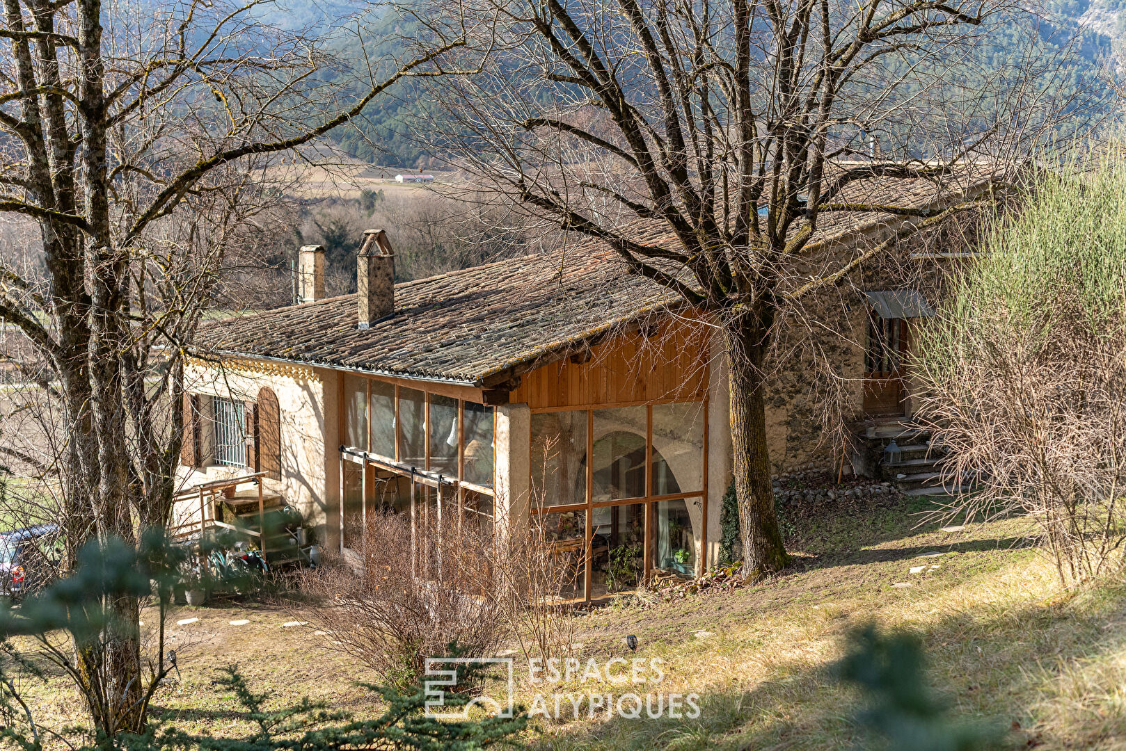 Ancienne magnanerie rénovée au coeur du Diois, à deux pas de Die