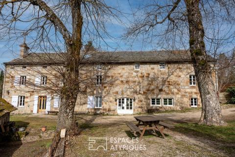 Domaine équestre aux confins de l&rsquo;Ardèche et de la Haute-Loire