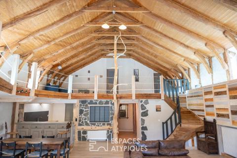 Domaine équestre aux confins de l&rsquo;Ardèche et de la Haute-Loire