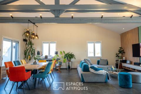 L&rsquo;écriture plus confortable et polyvalente d&rsquo;une maison de l&rsquo;Ardèche.