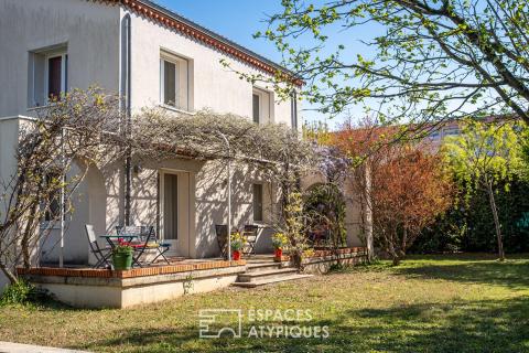 Maison centre ville avec 6 chambres et un piscine