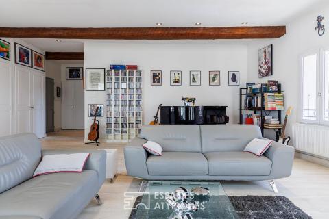 Loft patrimonial d&rsquo;exception, intimité et luxe contemporain