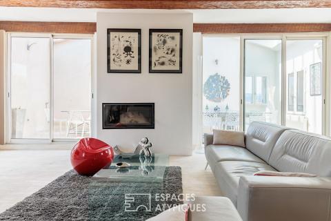 Loft patrimonial d&rsquo;exception, intimité et luxe contemporain