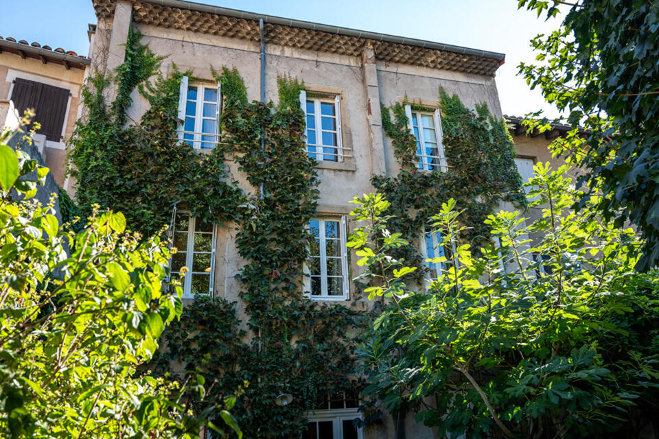 Maison en coeur de ville avec jardin arboré