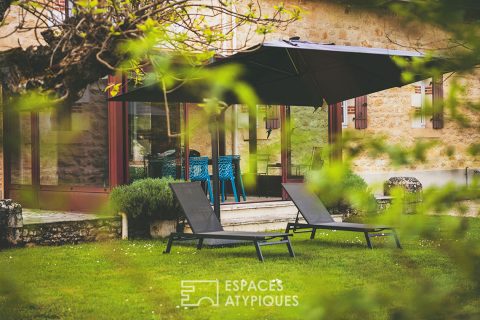 A charming setting in the heart of the village of Trémolat