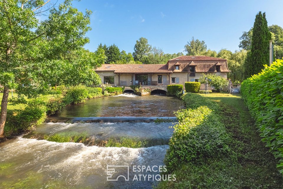Moulin du XVIIIème siècle au coeur de la Dordogne