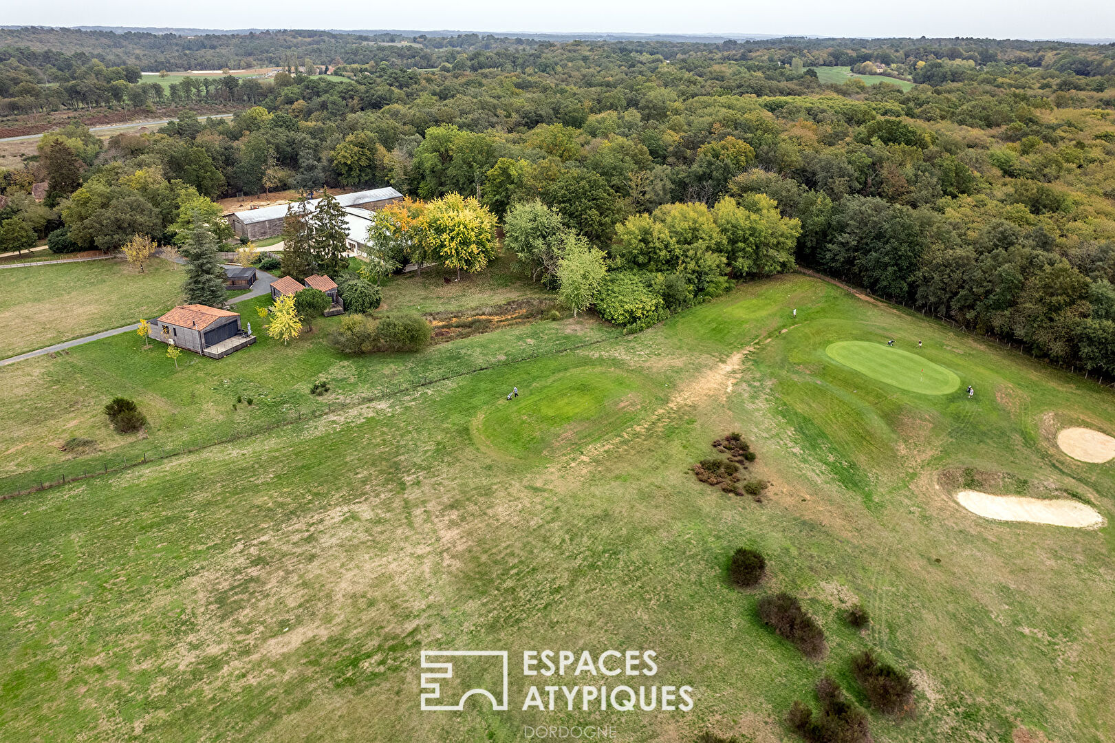 Résidence secondaire ou investissement locatif au coeur du golf de la Marterie…