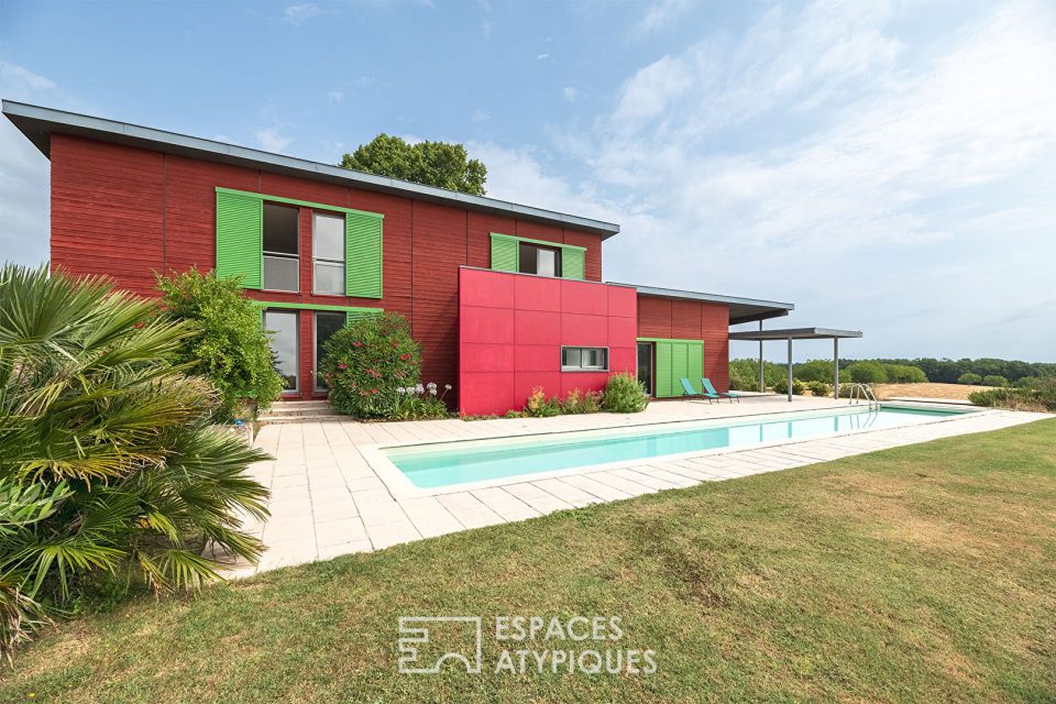 Oeuvre architecturale en plein air, en Périgord Vert