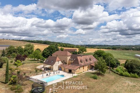 Domaine de charme réhabilité et ses prestations haut de gamme