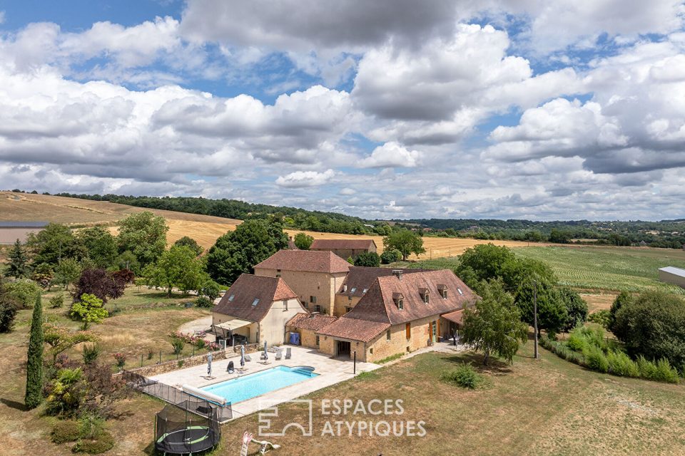 Domaine de charme réhabilité et ses prestations haut de gamme