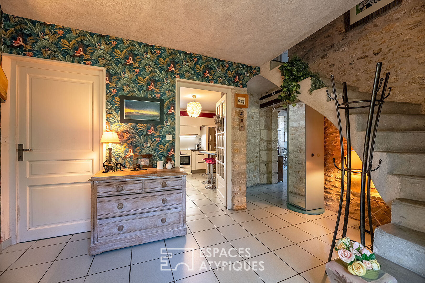 18th century stone family home near the center of Périgueux