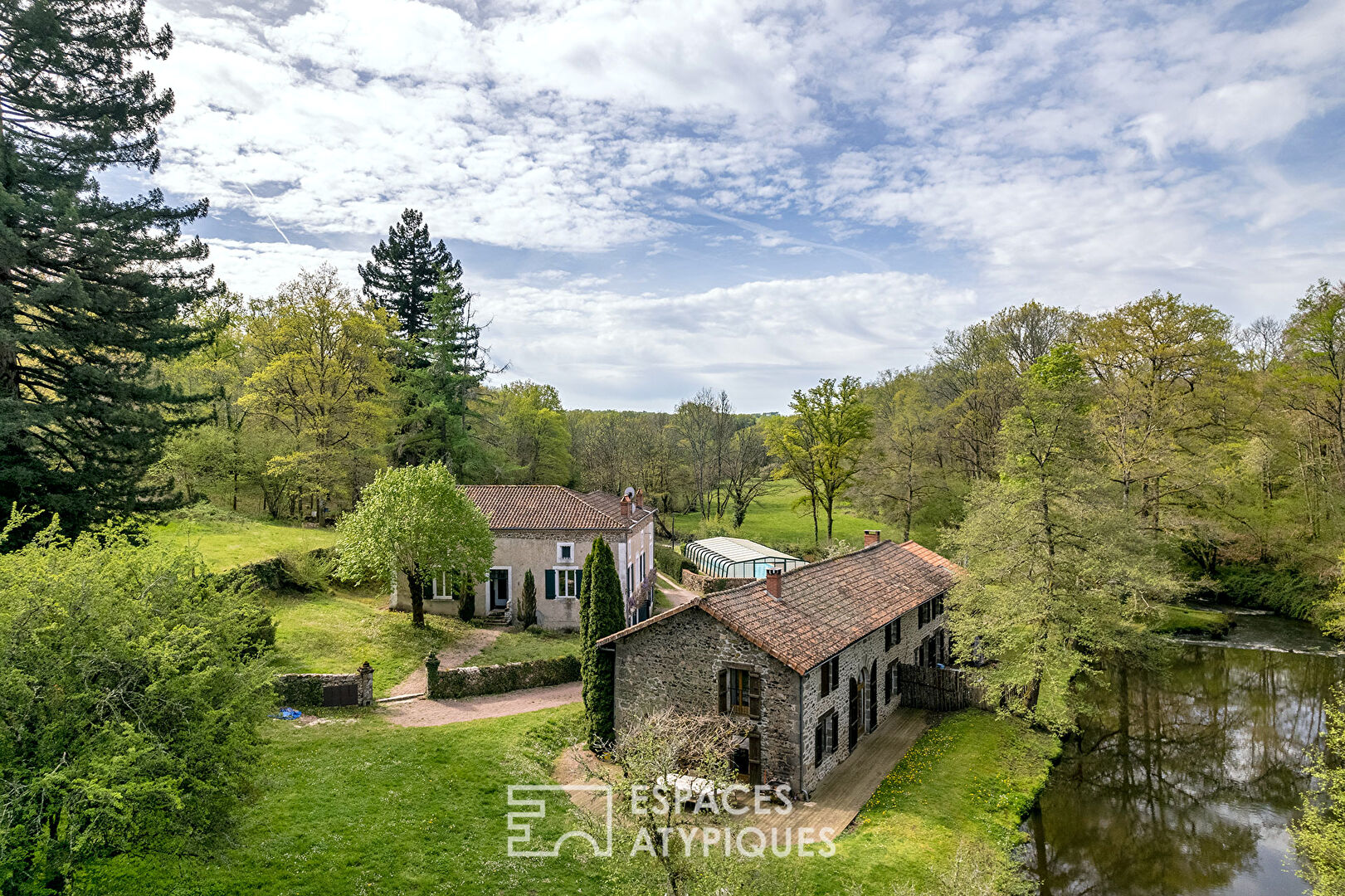 Charming residence on the banks of the Bandiat