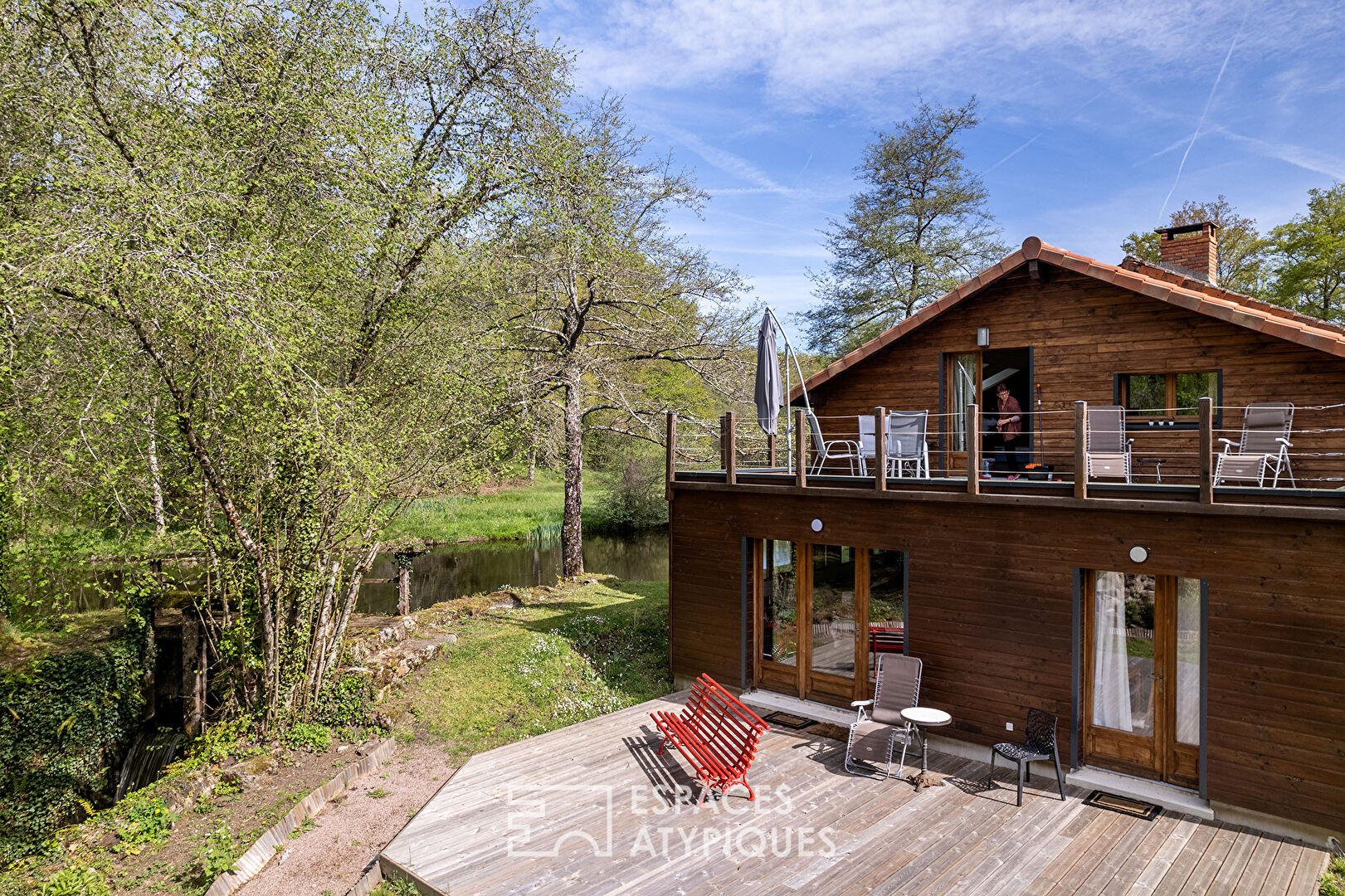 Charming residence on the banks of the Bandiat