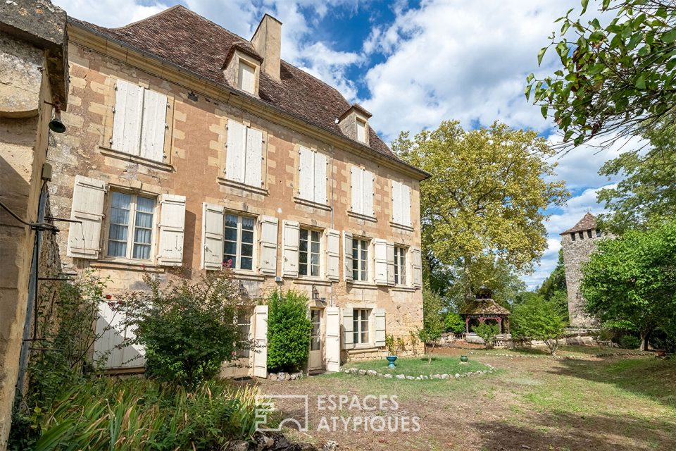 Grande maison bourgeoise au coeur d'une bastide