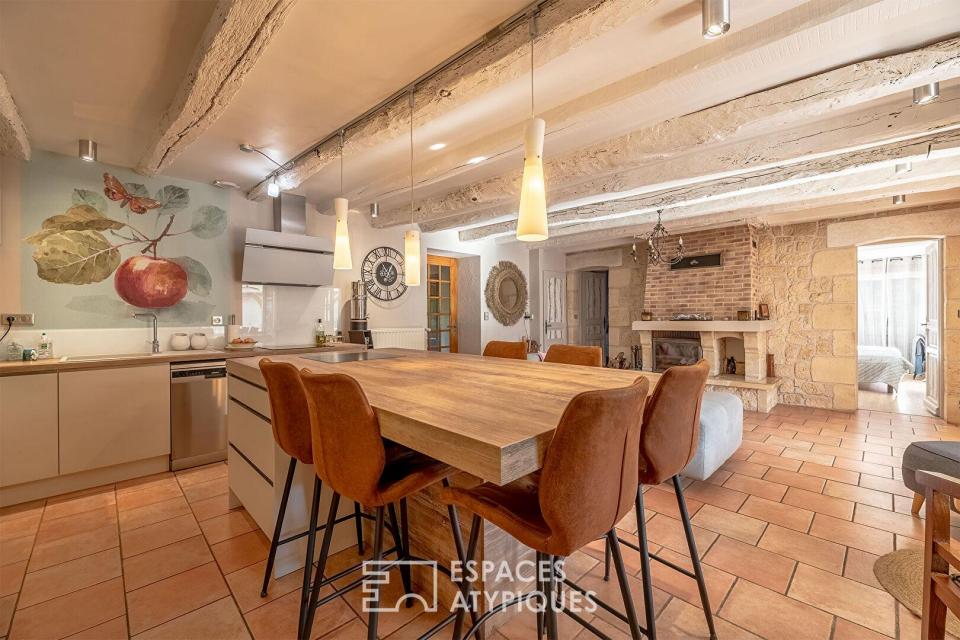 Ancien corps de ferme au charme bucolique sur 13,5 hectares de nature préservée