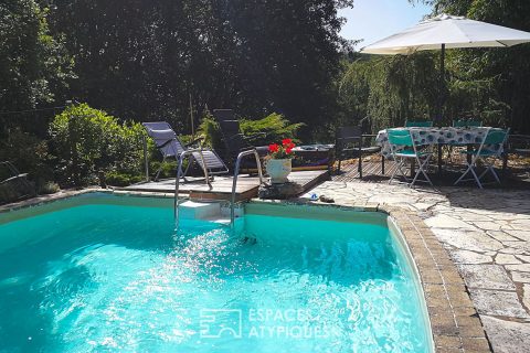 L’élégance d’un refuge au coeur du Périgord noir .