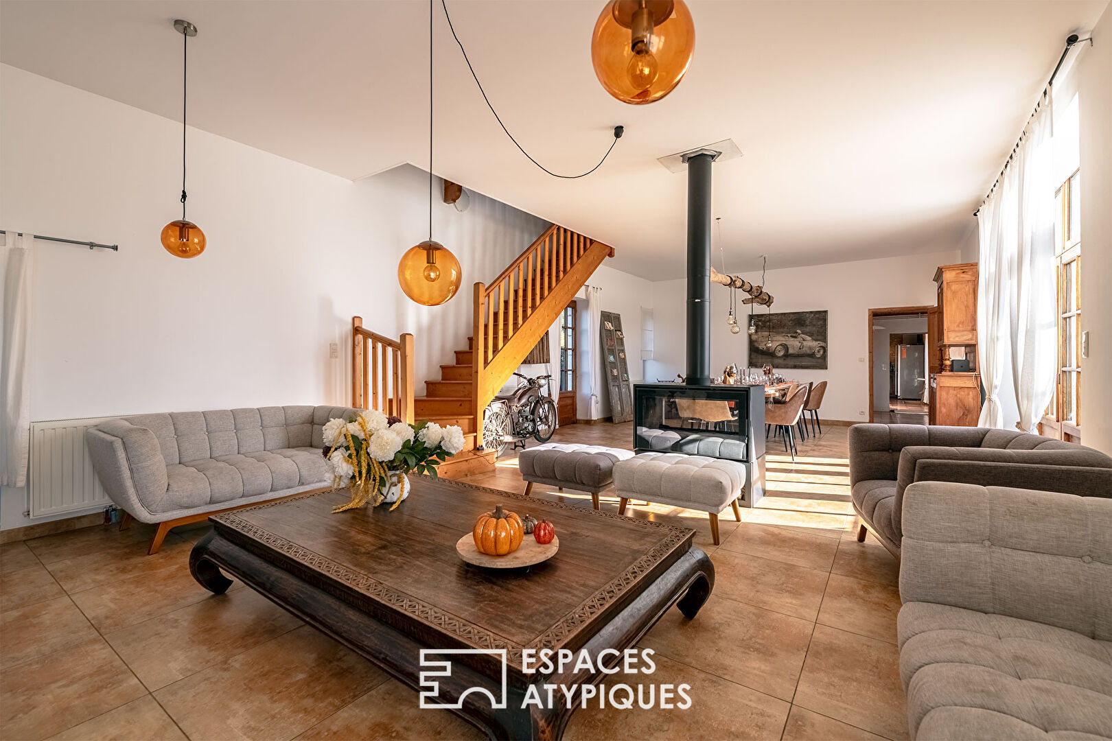 Grande maison familiale proche de la rivière Dordogne