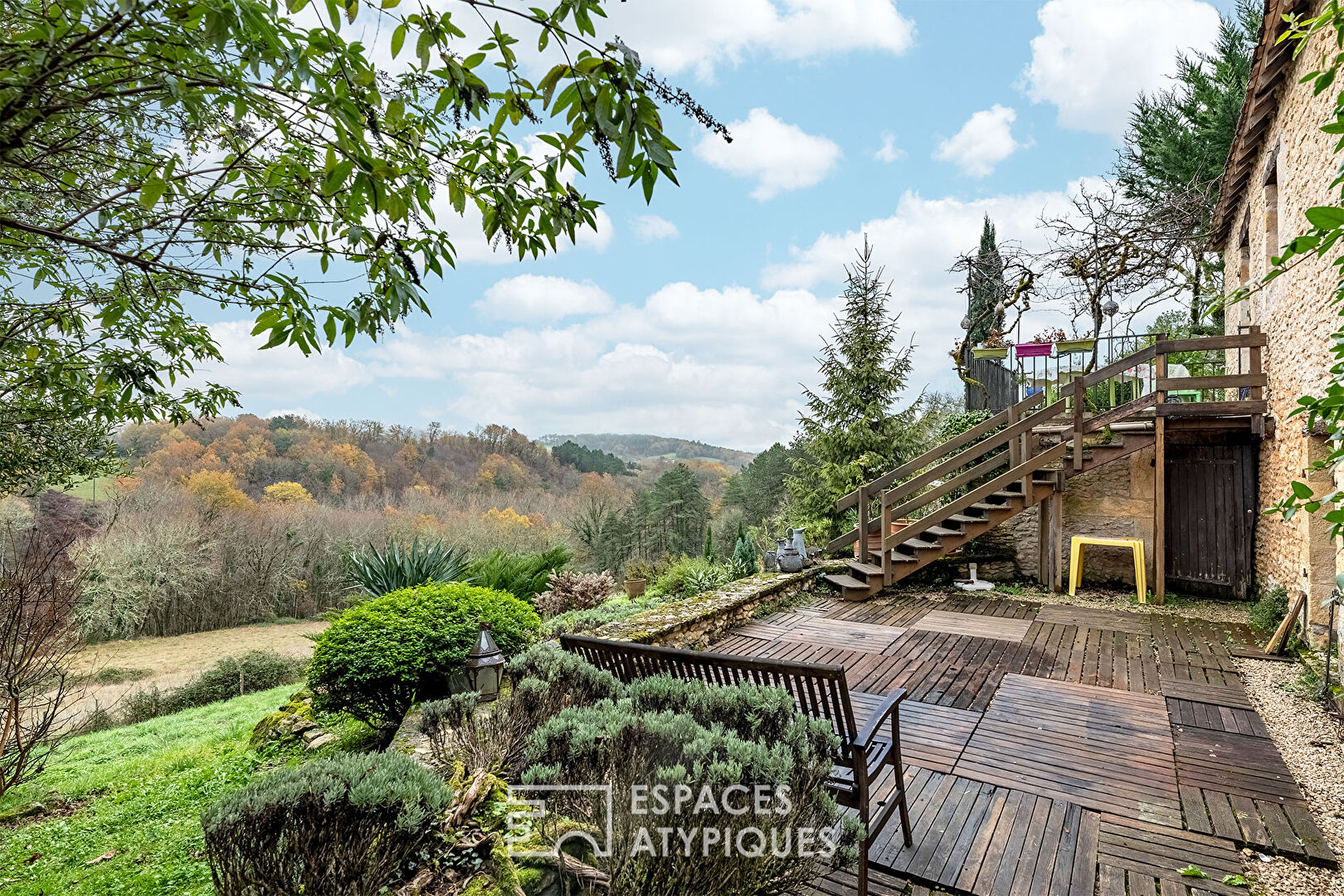 Petite propriété d’exception et sa vue majestueuse