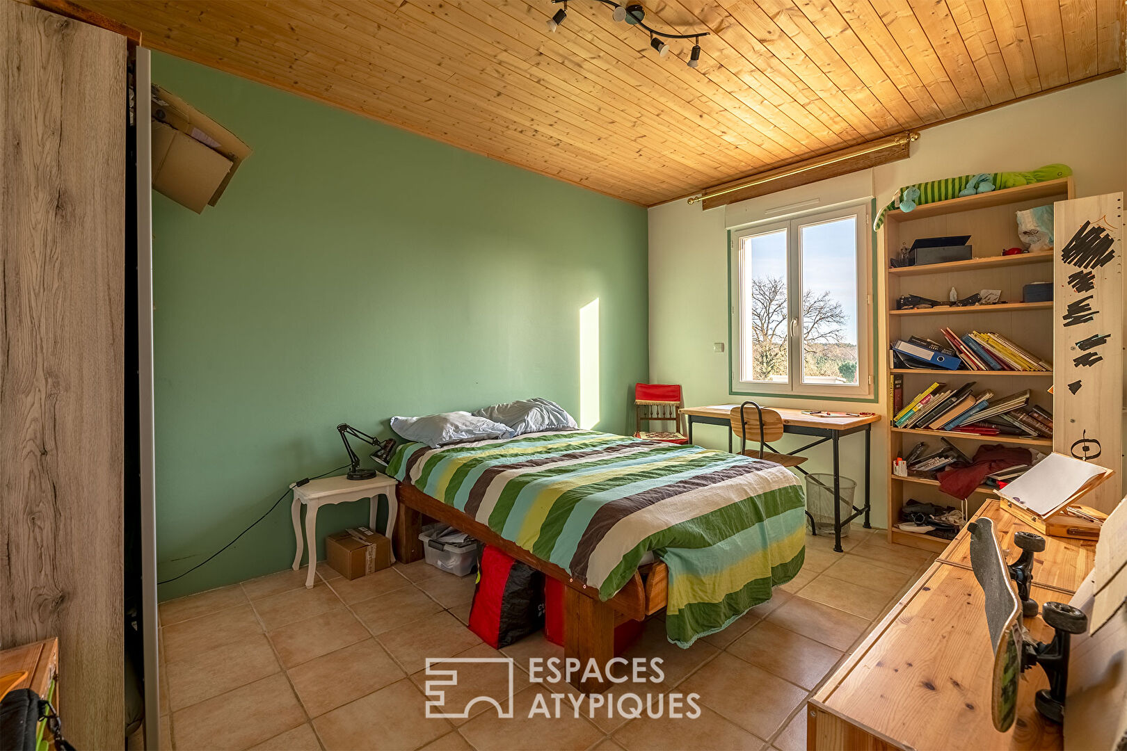 Plain-pied des années 2000 au goût du jour et ses bonnes surprises en Périgord Vert