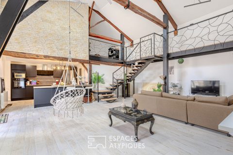 Loft duplex intimiste et audacieux