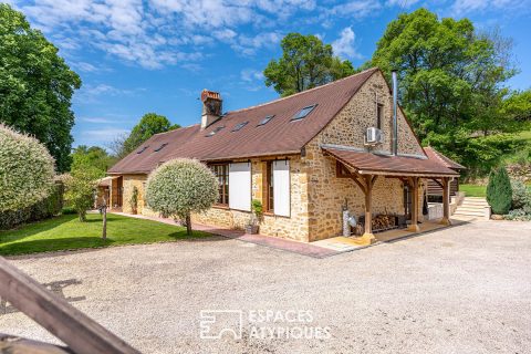Spacieuse propriété en pierre entièrement rénovée