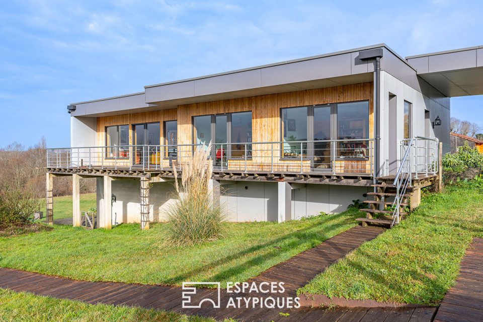 Maison d'architecte contemporaine basse consommation