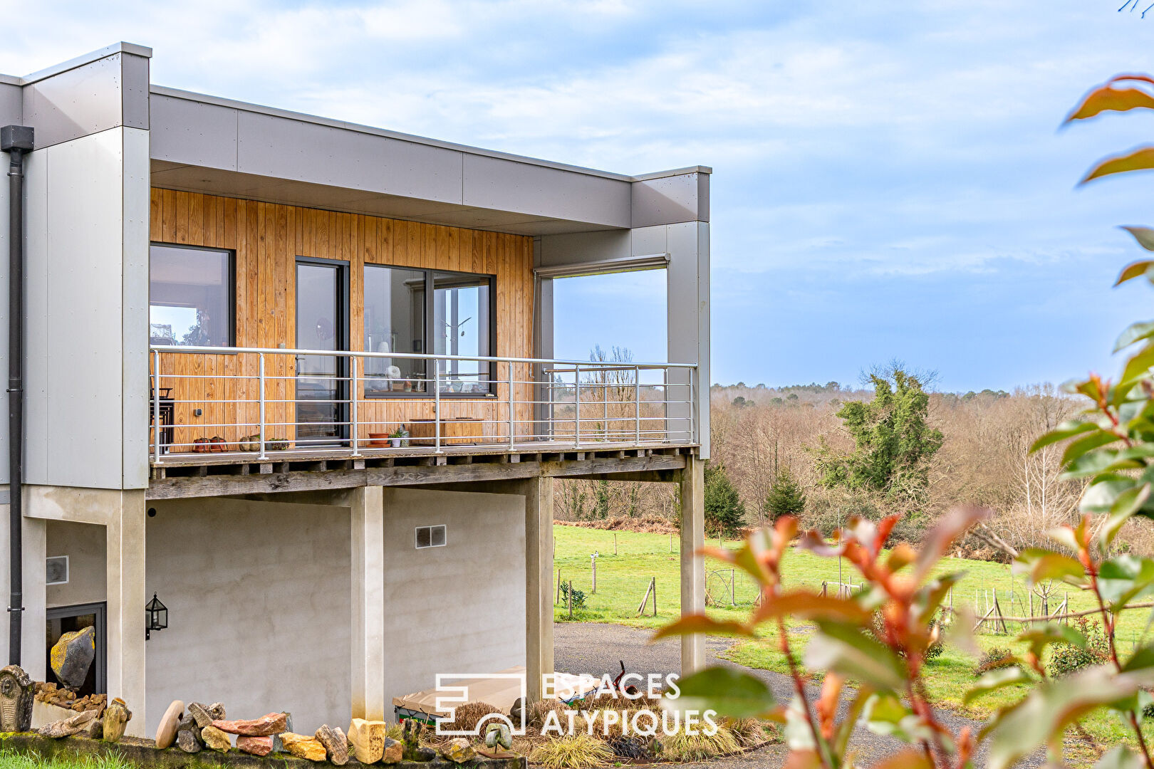 Maison d&rsquo;architecte contemporaine basse consommation