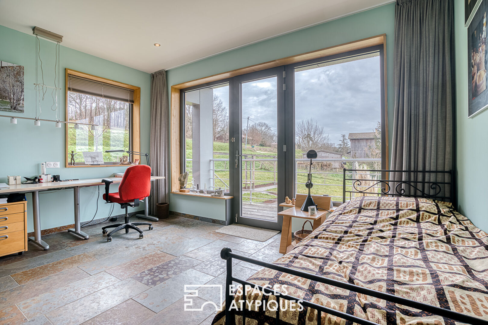 Maison d&rsquo;architecte contemporaine basse consommation