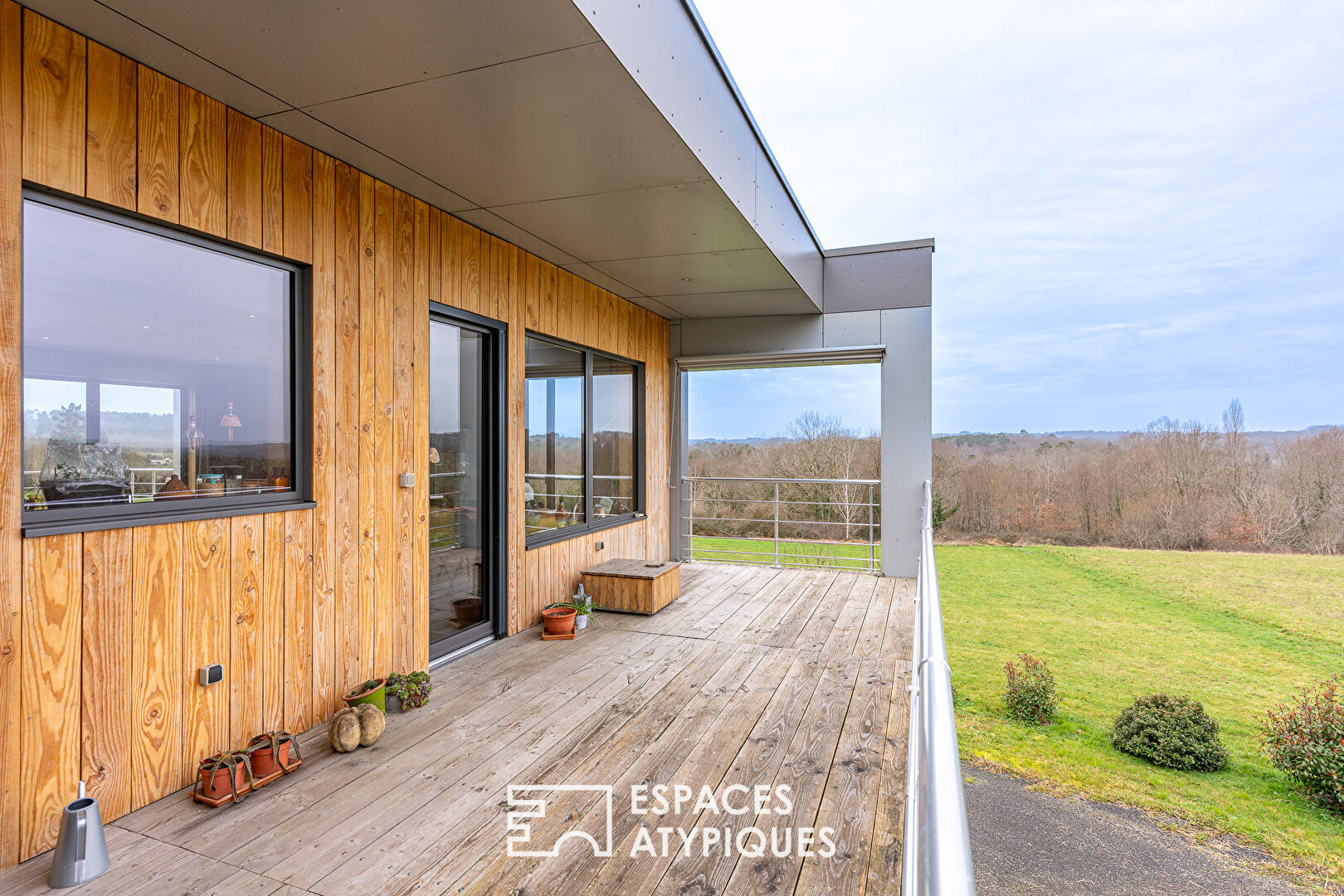 Maison d&rsquo;architecte contemporaine basse consommation