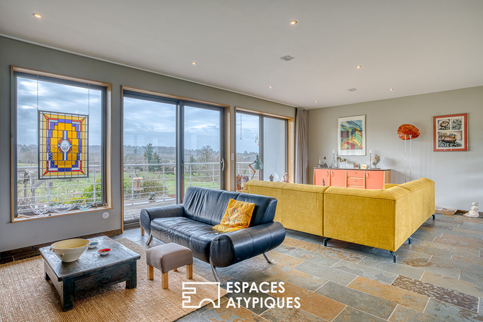 Maison d&rsquo;architecte contemporaine basse consommation