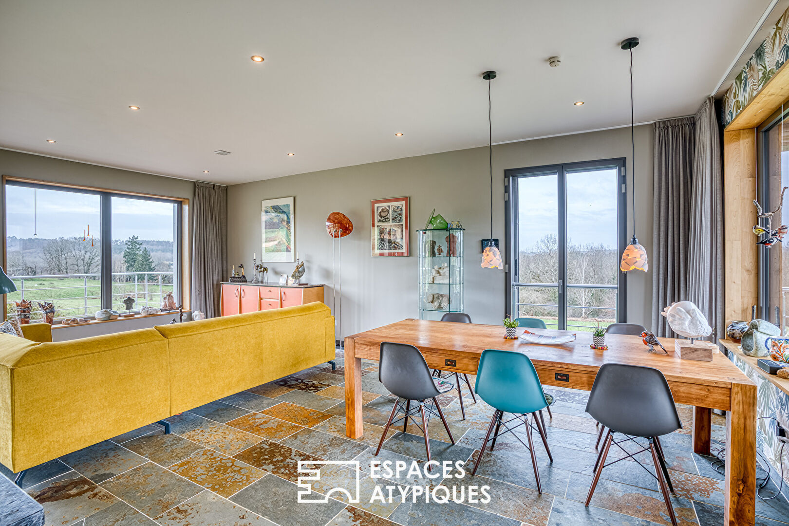 Maison d&rsquo;architecte contemporaine basse consommation