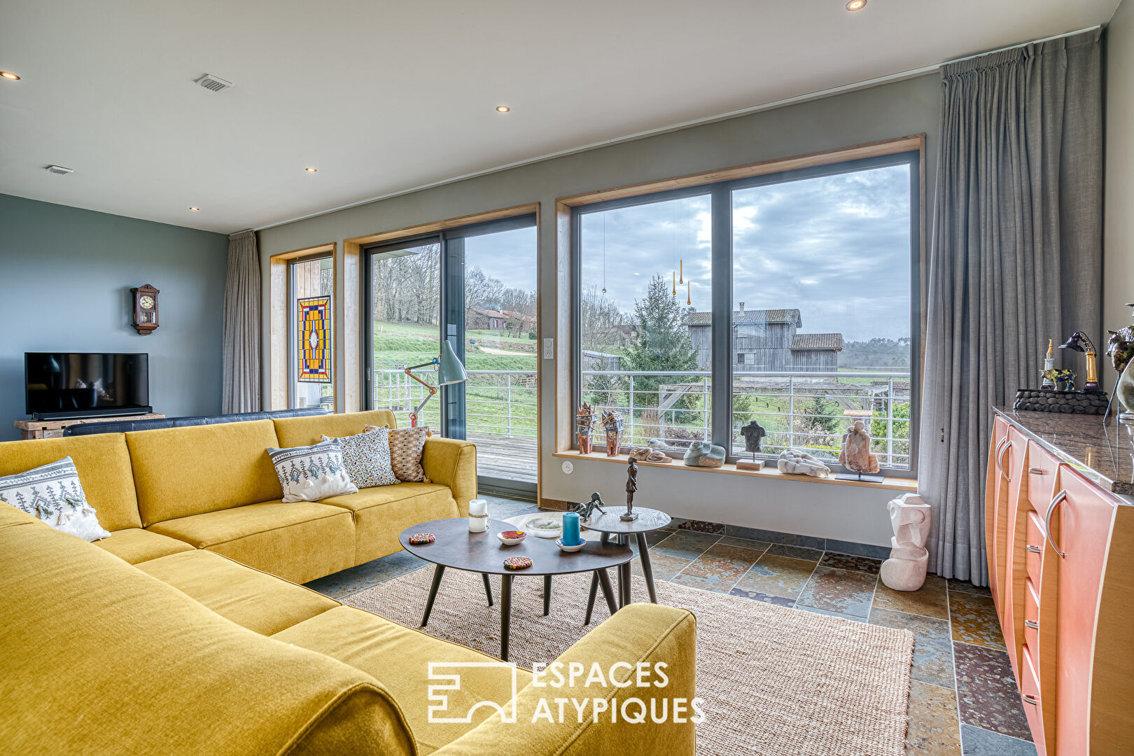 Maison d&rsquo;architecte contemporaine basse consommation