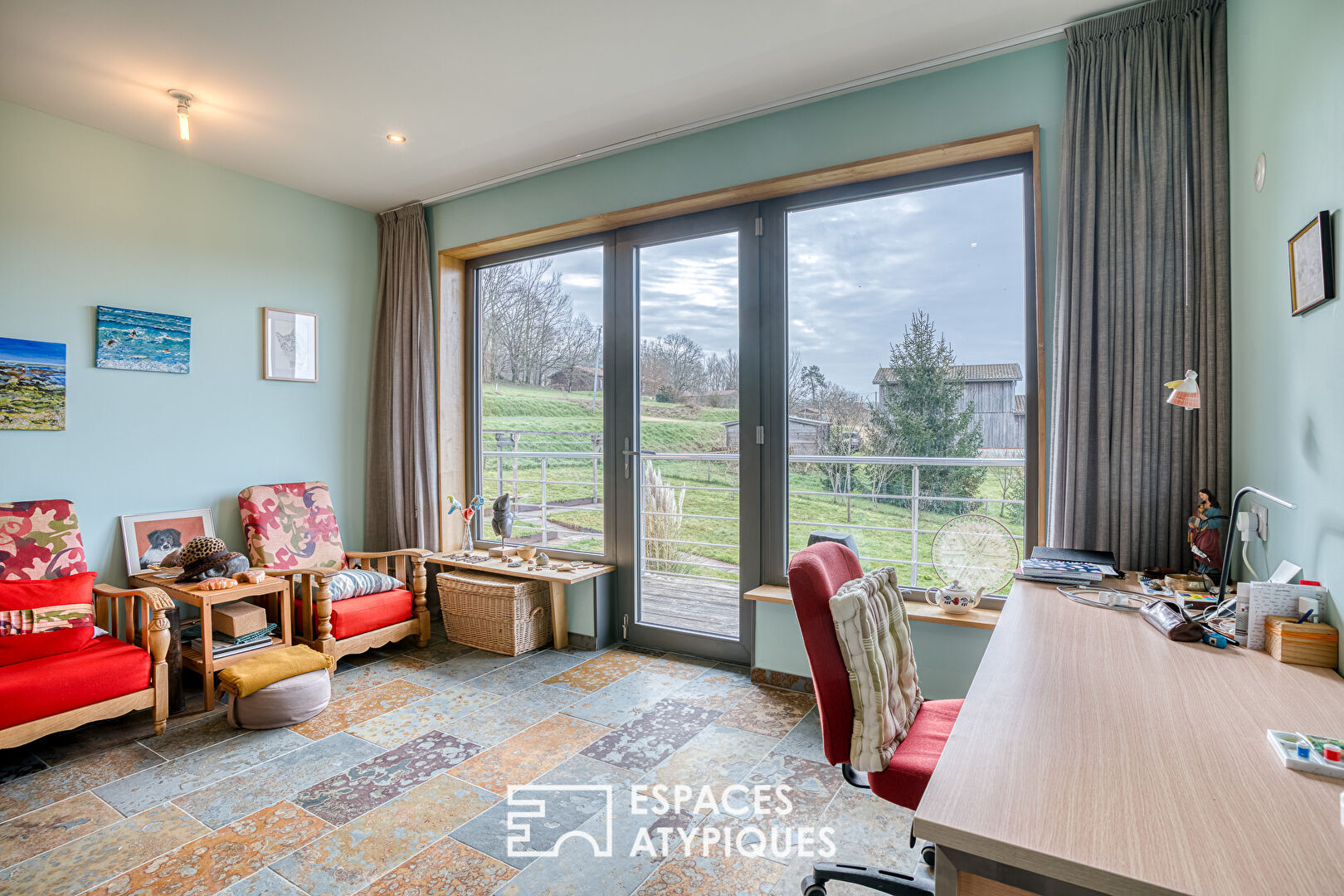 Maison d&rsquo;architecte contemporaine basse consommation