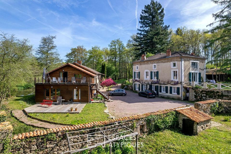 Demeure de charme au bord du Bandiat